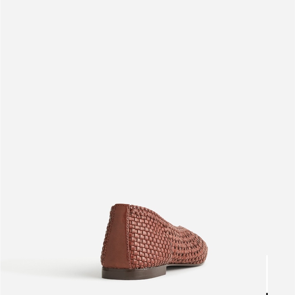 Madewell The Mylie Ballet Flat in handwoven leather - Picture 3 of 10